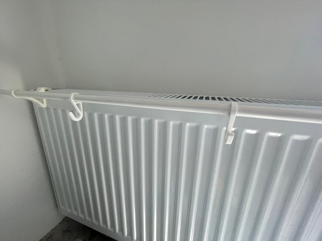 Radiator hooks for towel rail - 2
