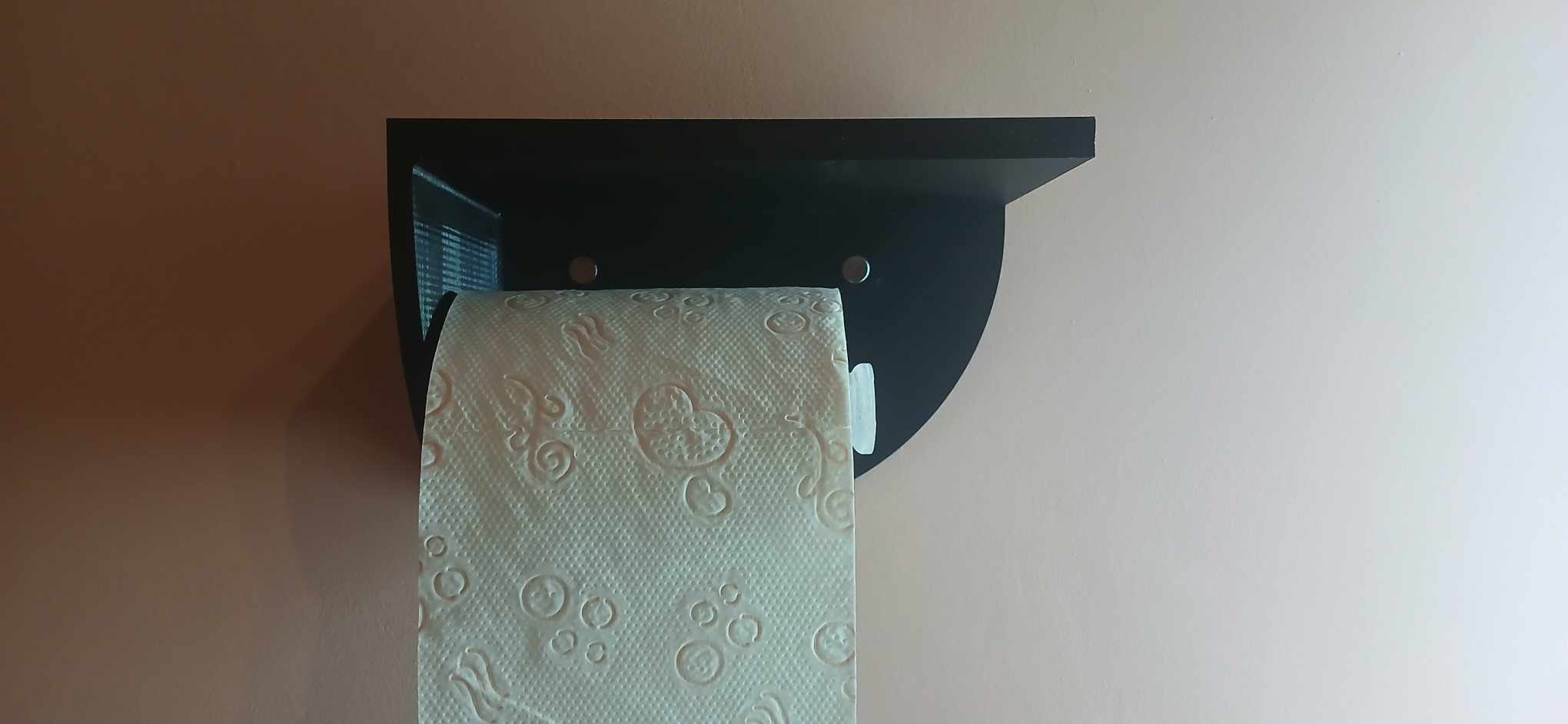 Toilet Paper Holder with Detachable Rod