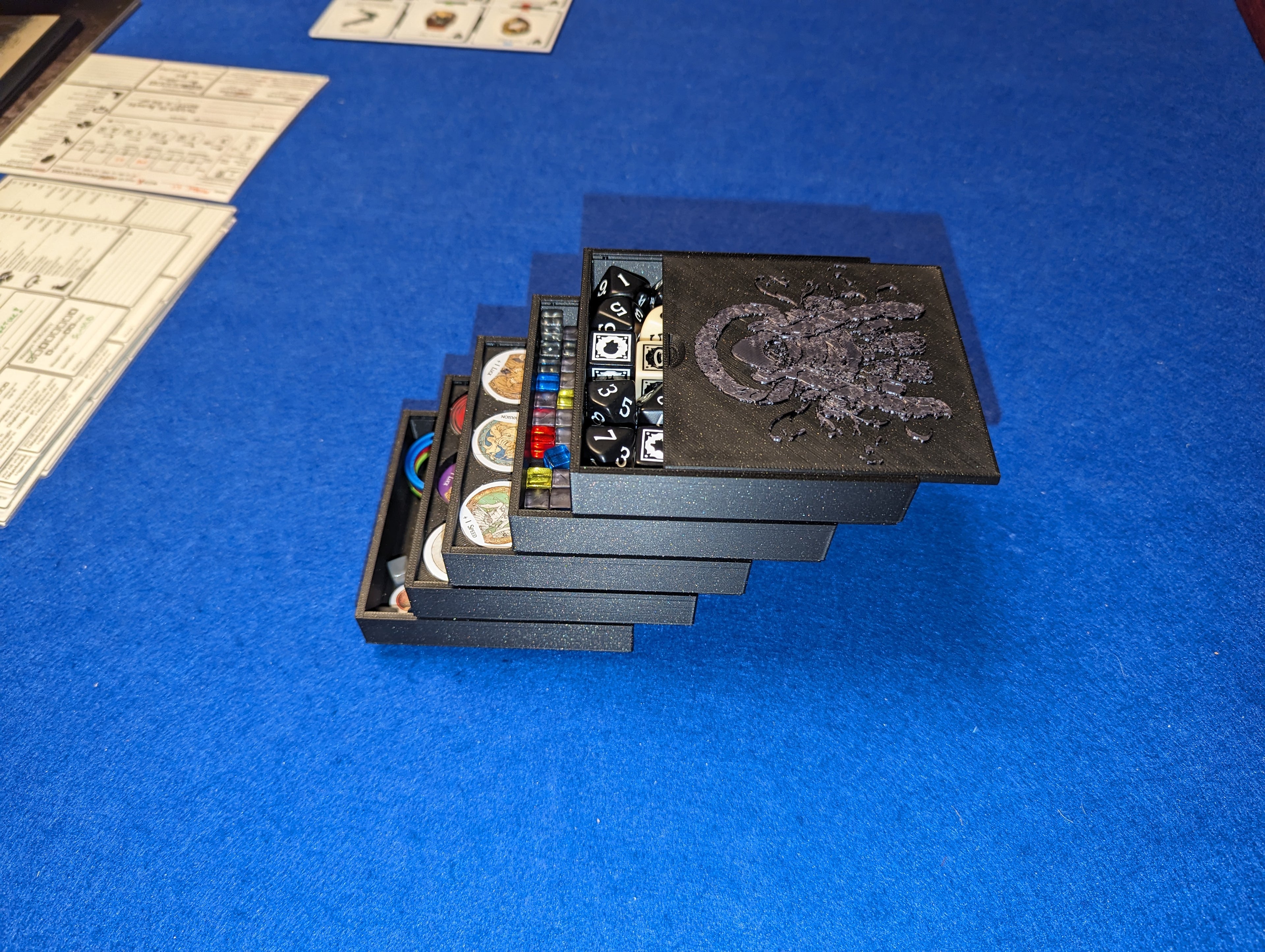 Kingdom Death Monster Token and Dice Storage