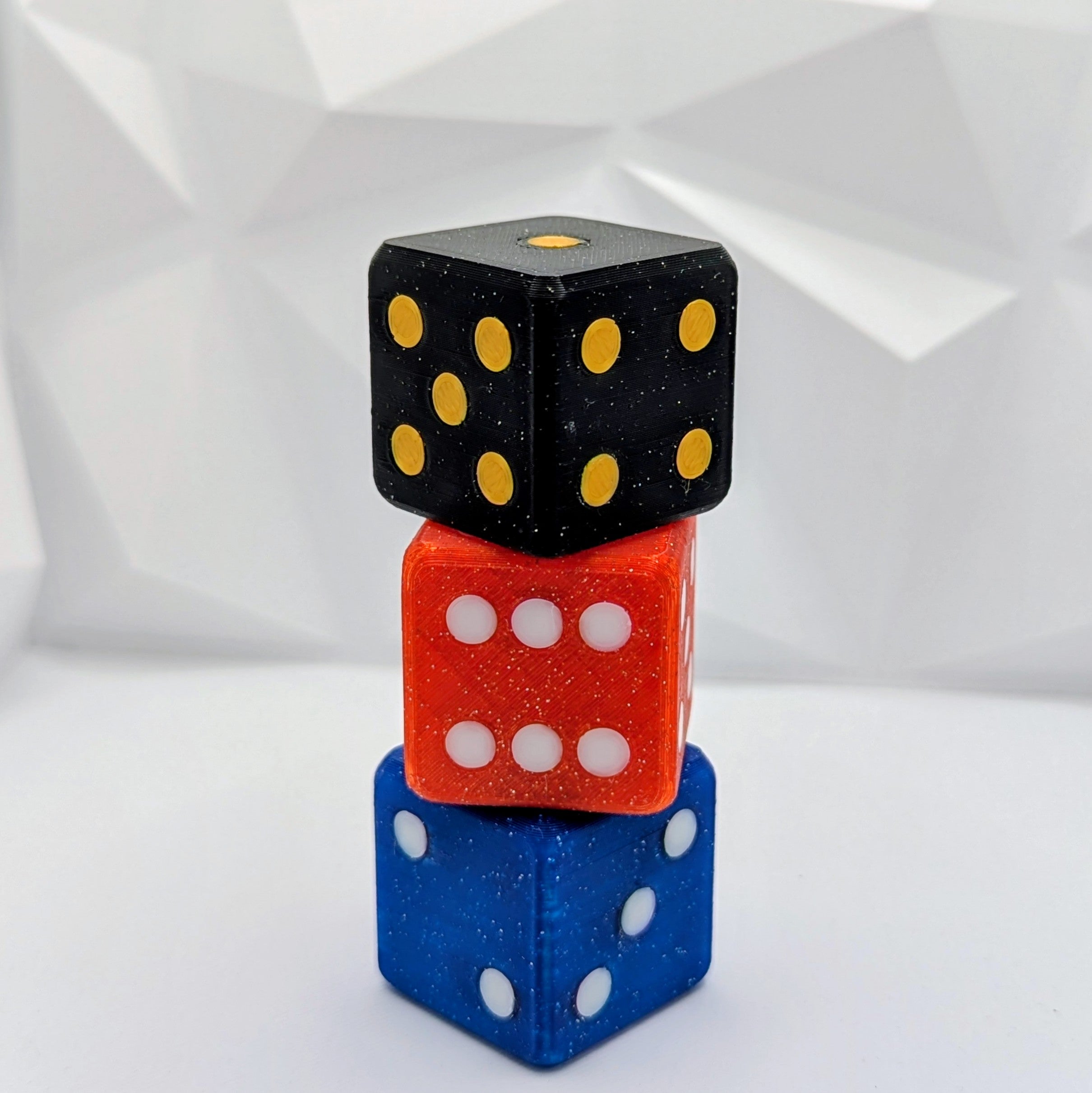 Customizable Decorative D6 Dice - No AMS
