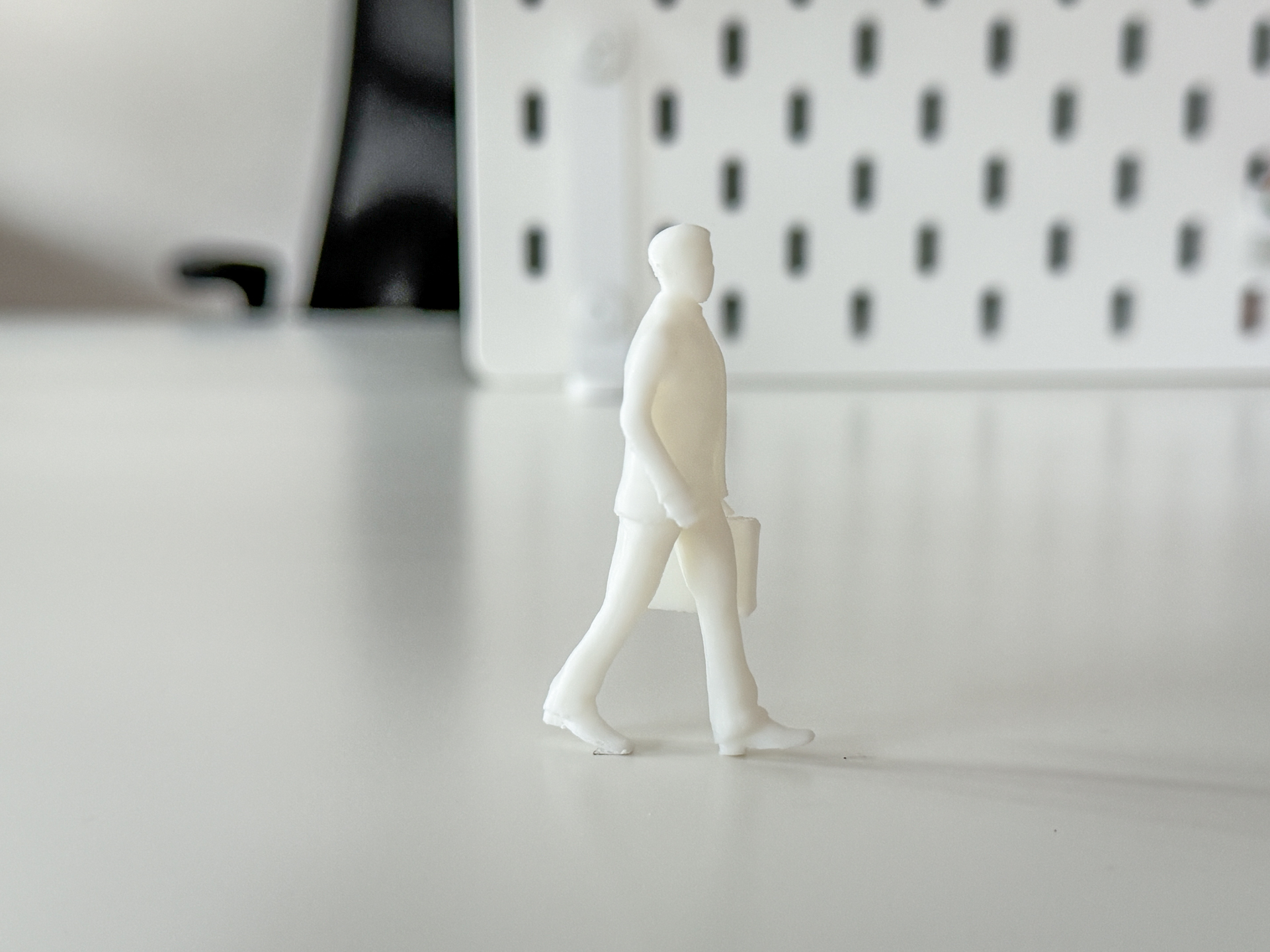 Miniature Walking Businessman/Man for your Diorama