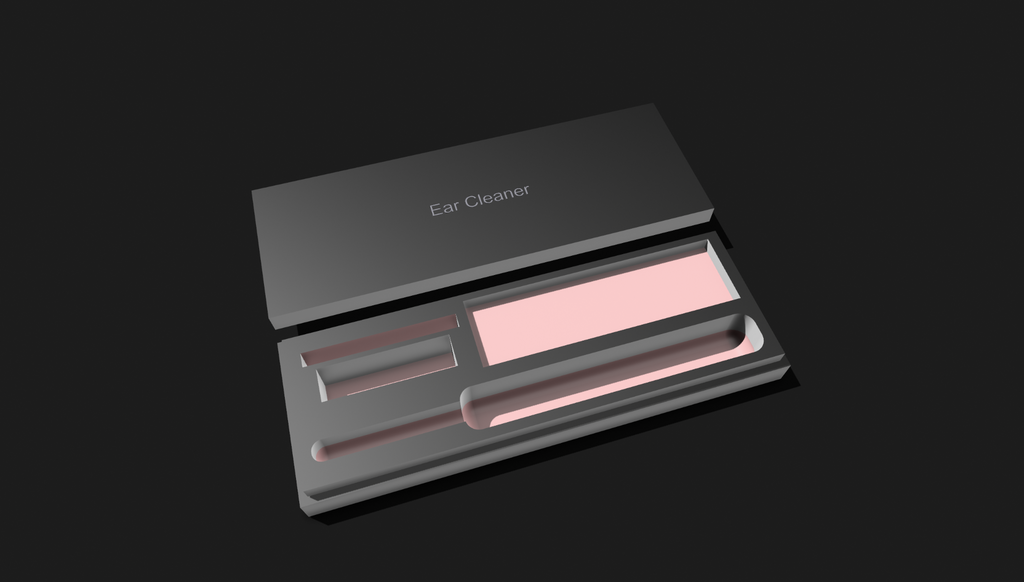 Digital Ear Wax Cleaner Set - Case