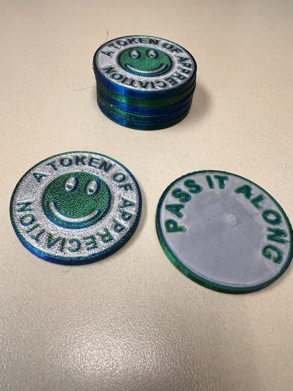 Appreciation Token Multicolor