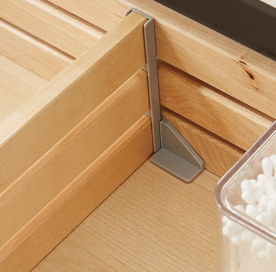 Ikea Godmorgon bathroom vanity divider