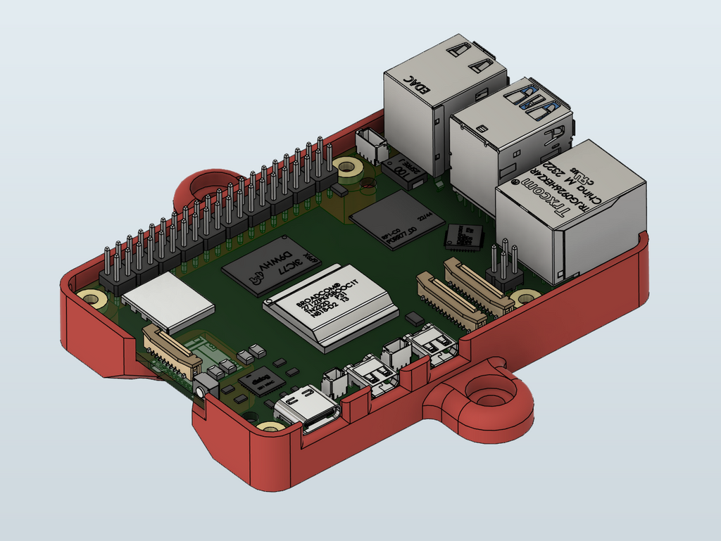 Raspberry Pi 5 (Wall Mount)
