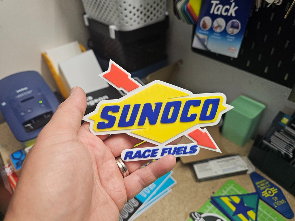 Sunoco Race Fuels sign