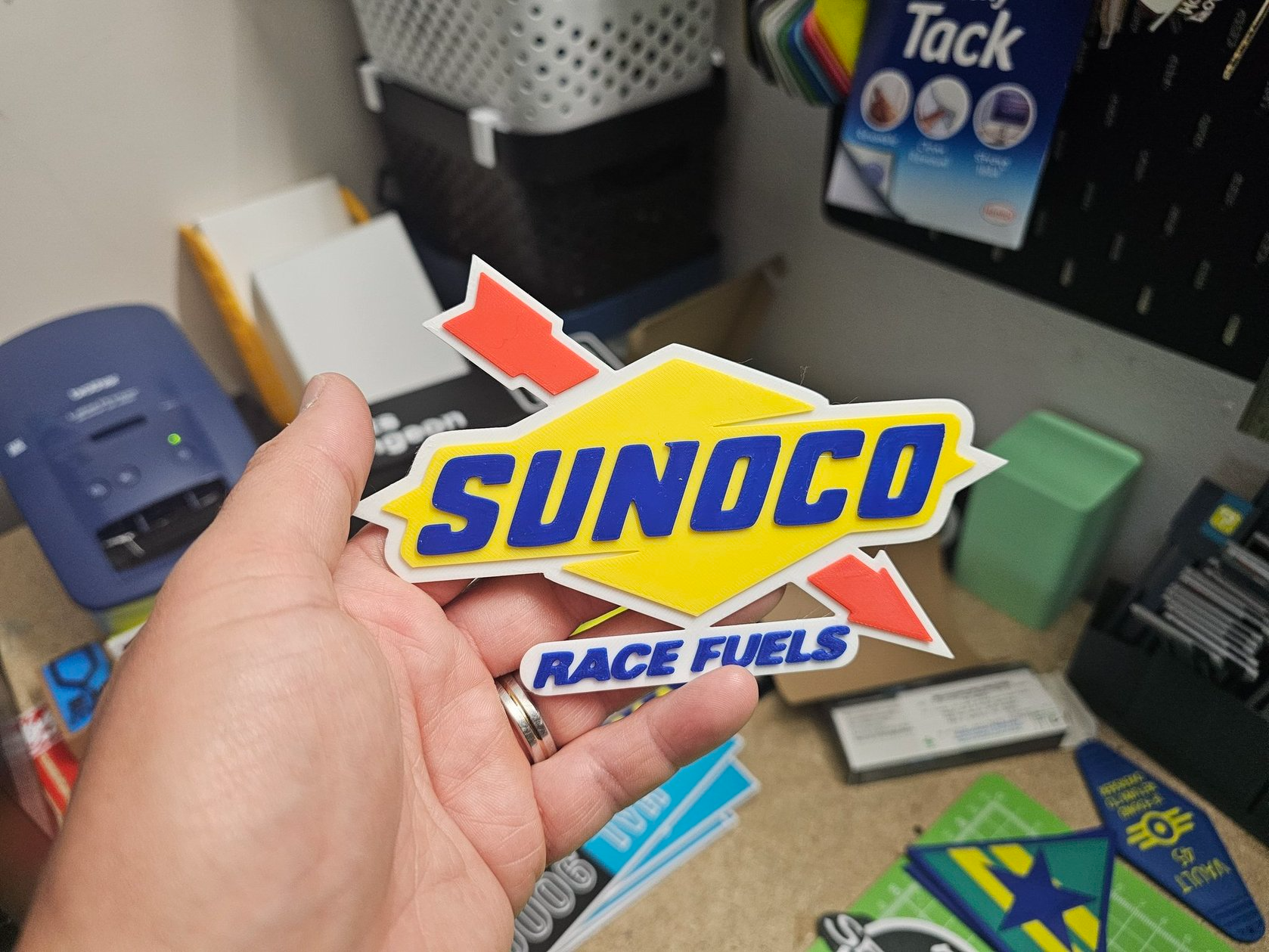 Sunoco Race Fuels sign