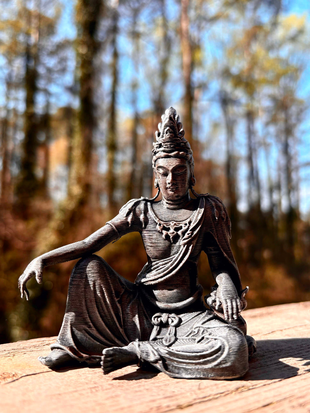 River of Life–Zen Meditation Sculpture STL garden