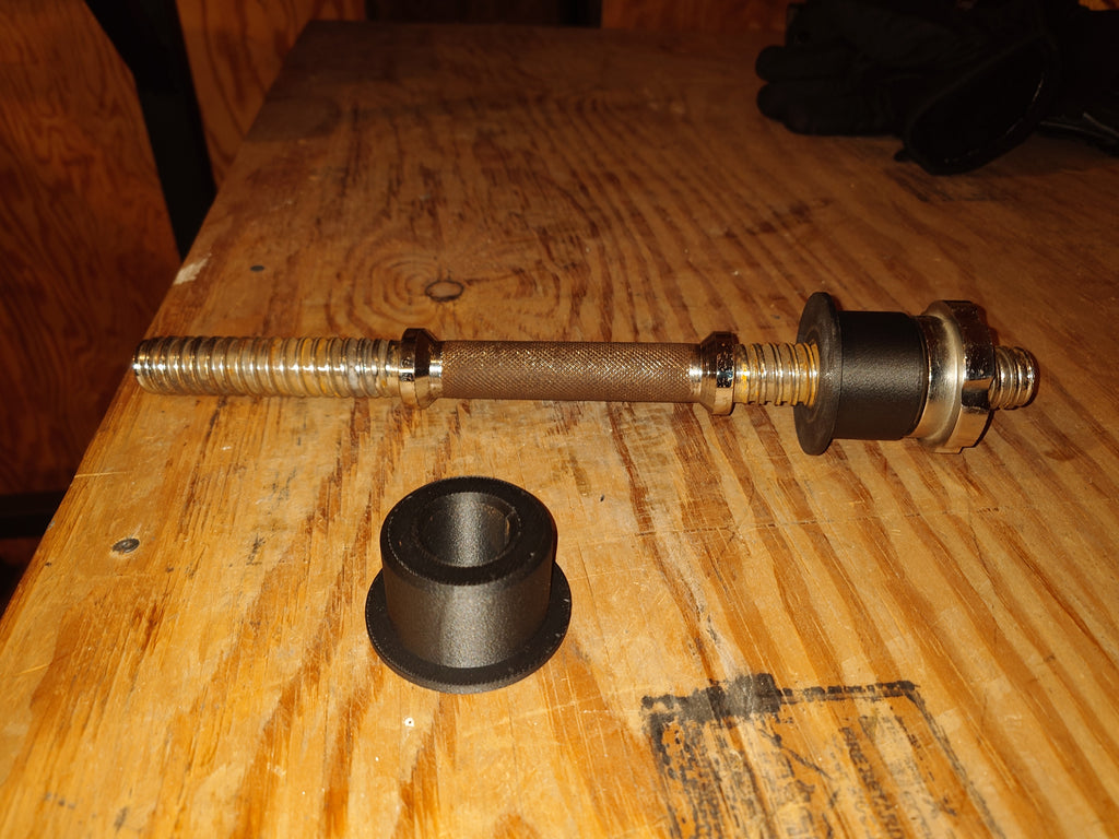 Customizable Olympic Plate Barbell Adapter