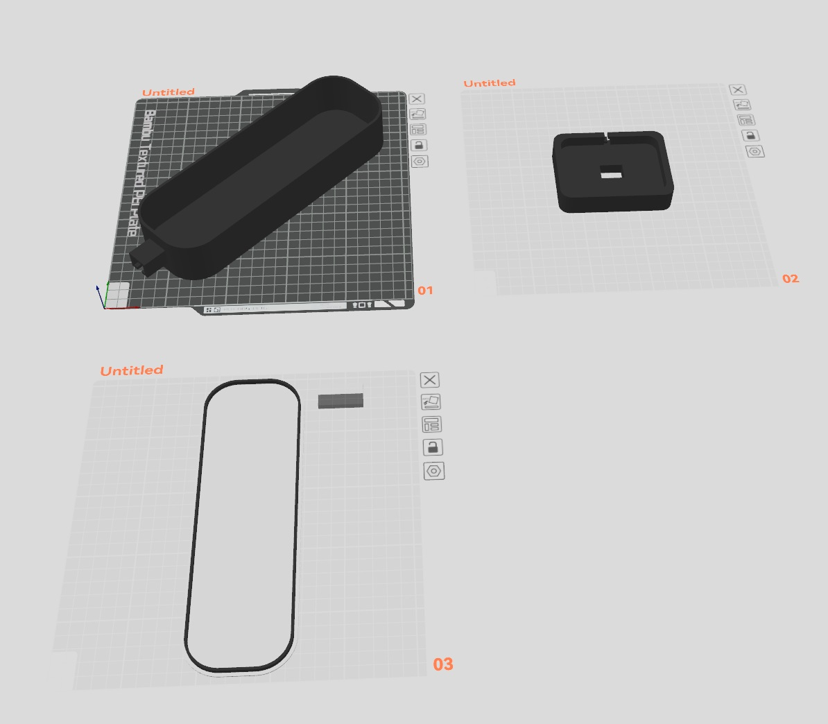 Headphone holder lightbox