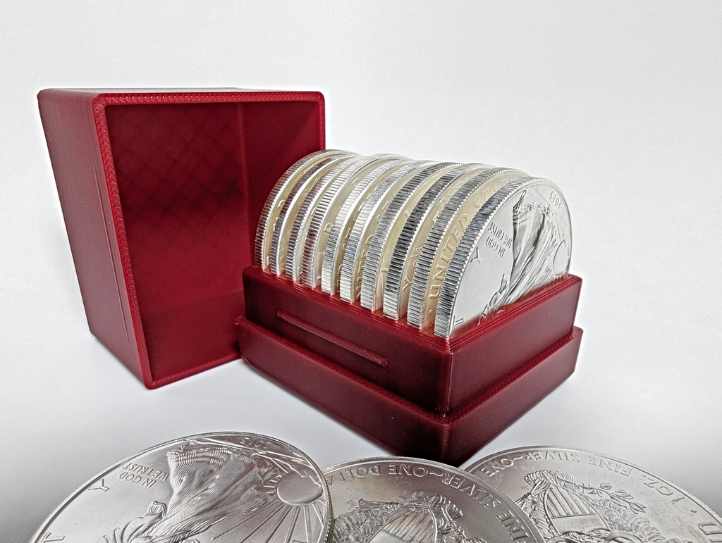 1oz American Silver Eagle Coin Storage Box
