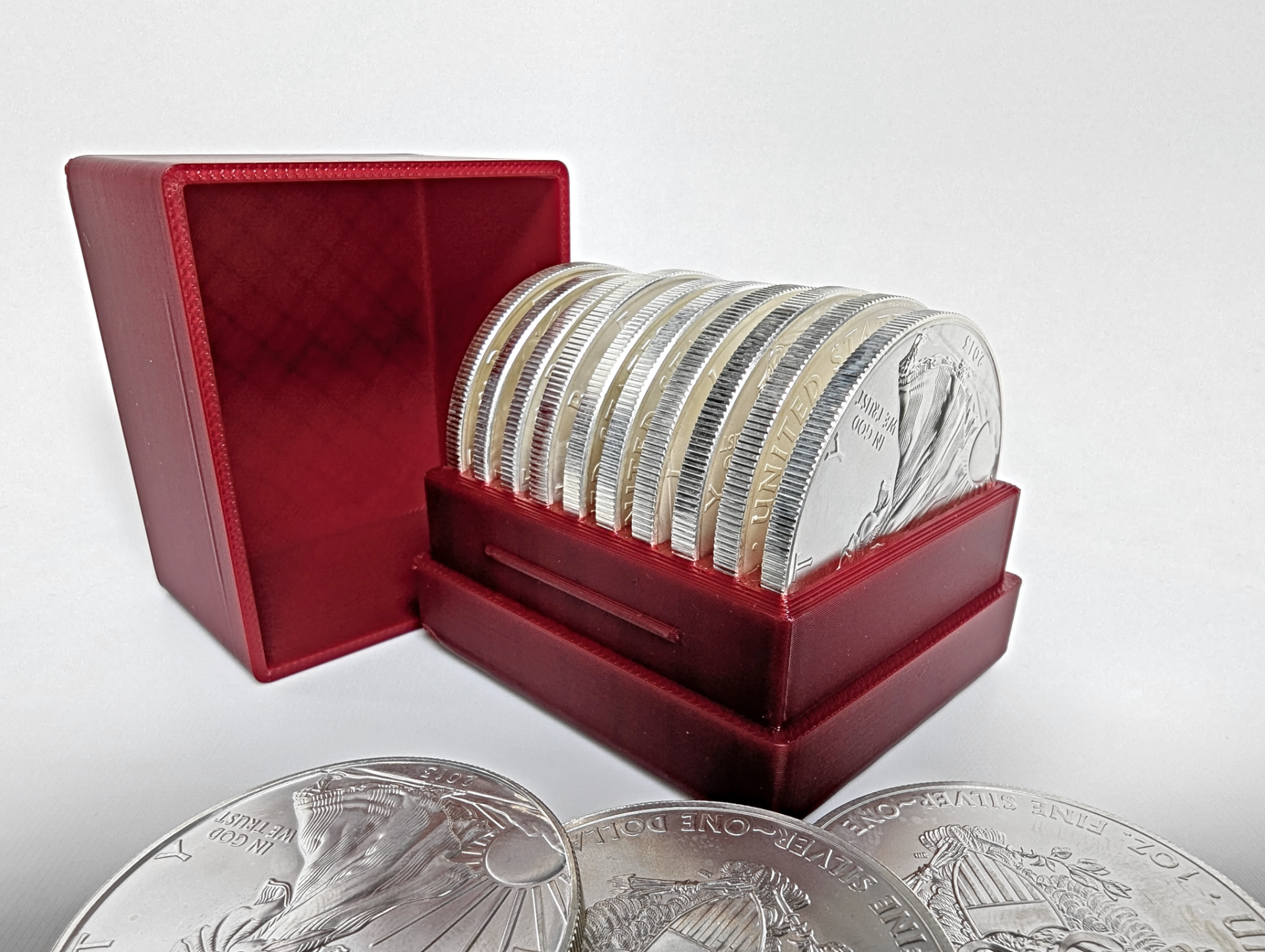 1oz American Silver Eagle Coin Storage Box