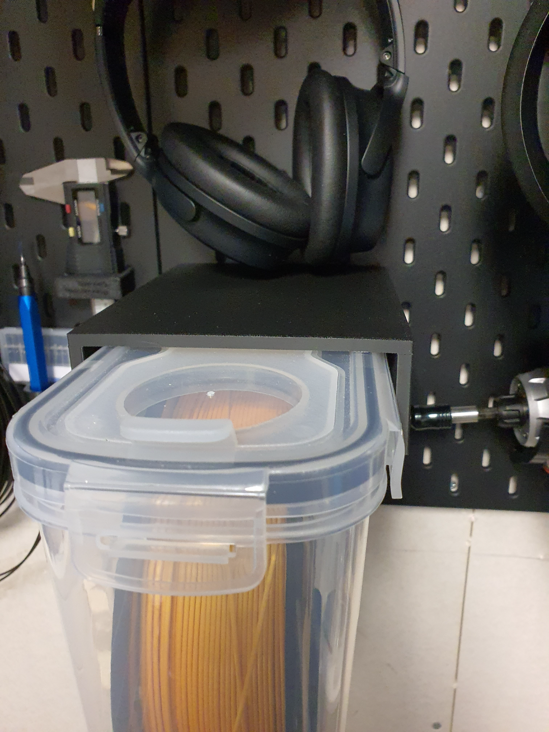 Filament spool container IKEA Skadis