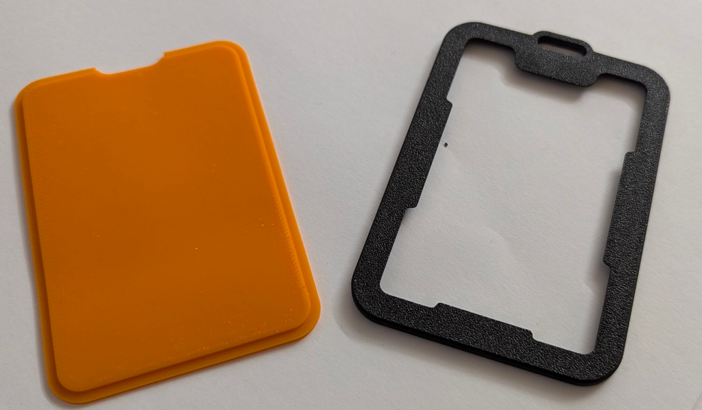 Snap-fit Badge Holder