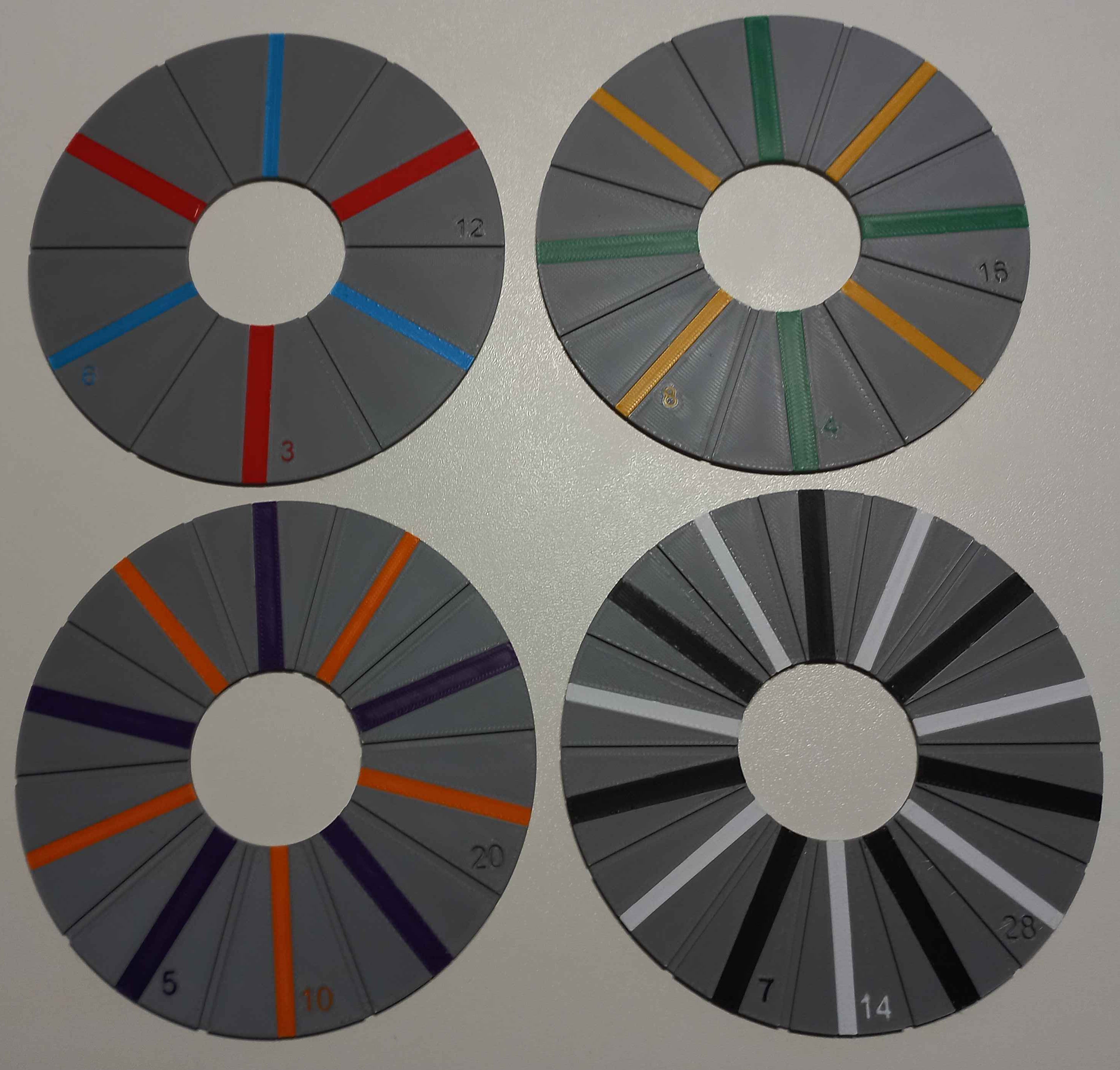 Simple Division Discs (parametric)