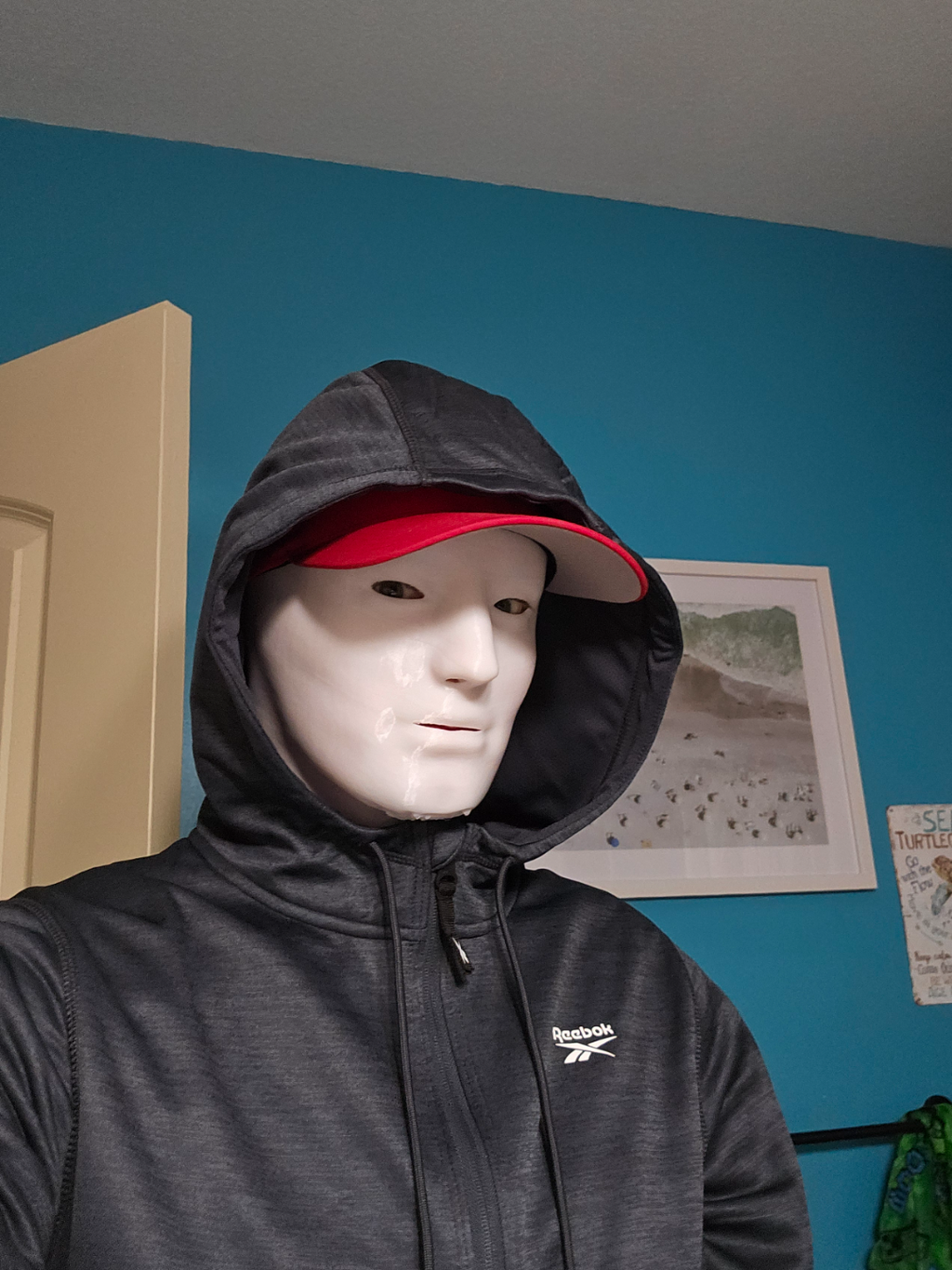 50th Percentile Male Crash Test Dummy Head Mask
