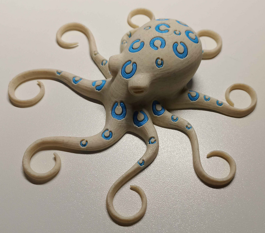 Single Extruder - Dual Color - Octopus (fusion360)