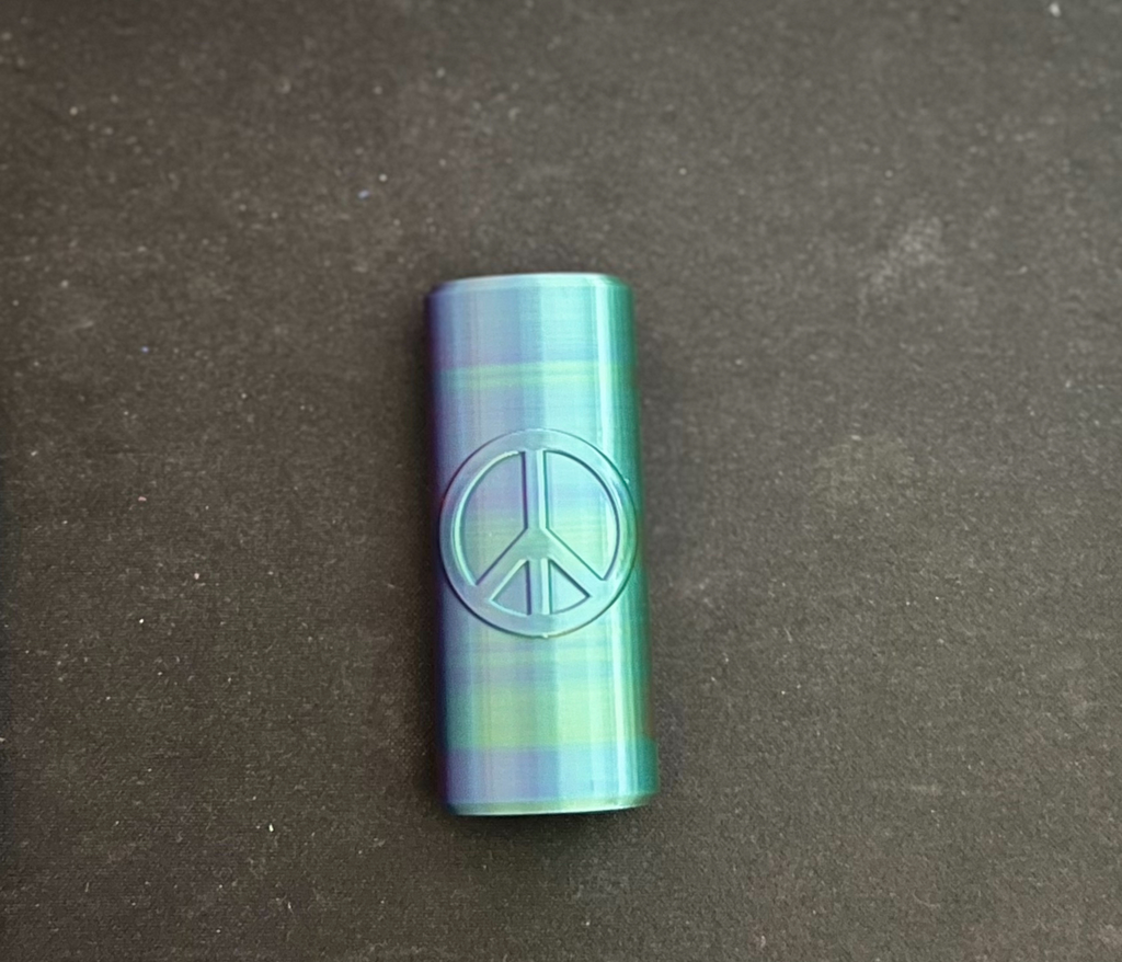Bic Lighter Peace Sign Sleeve
