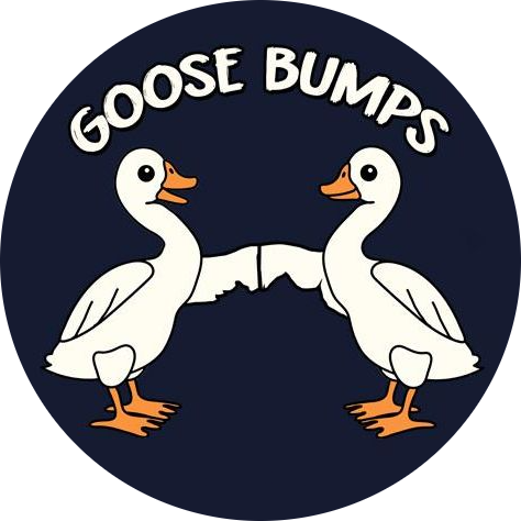 Goose Bumps Coaster
