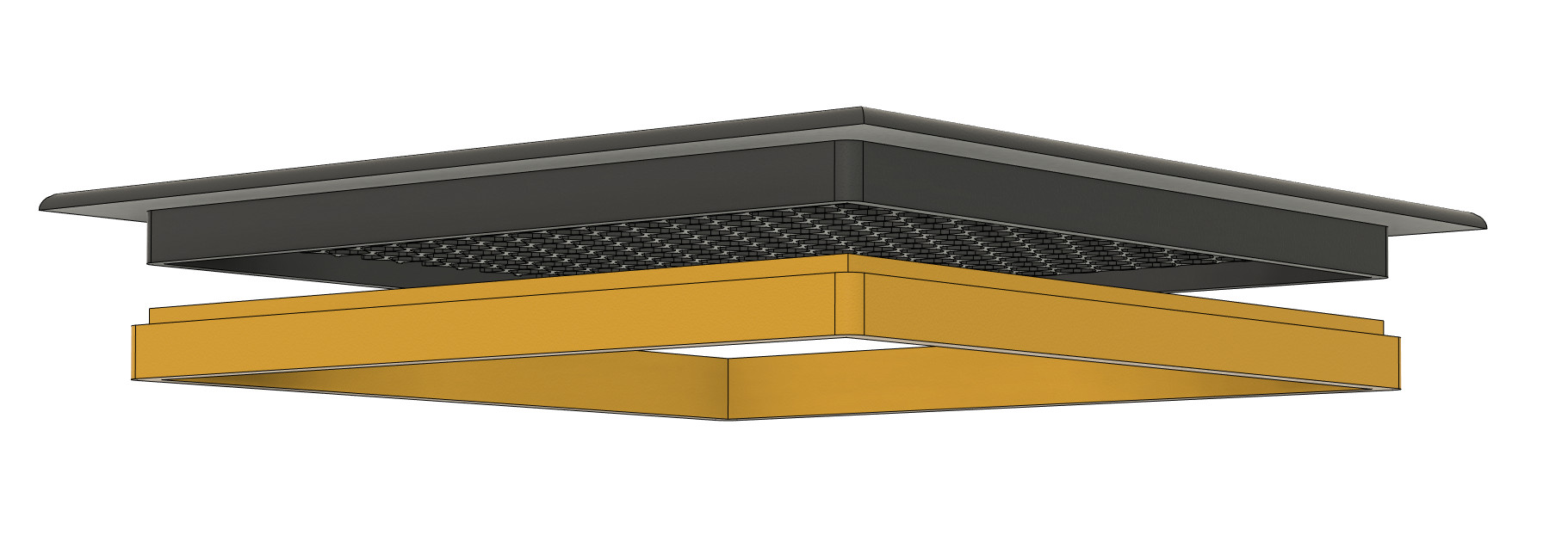 Ventilation Grill with optional insect screen