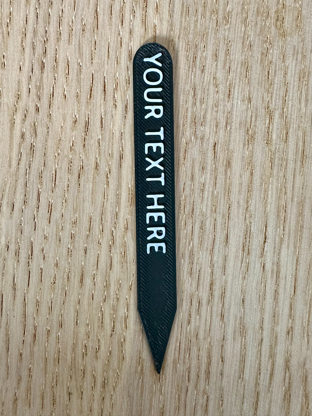 Custom plant name tag