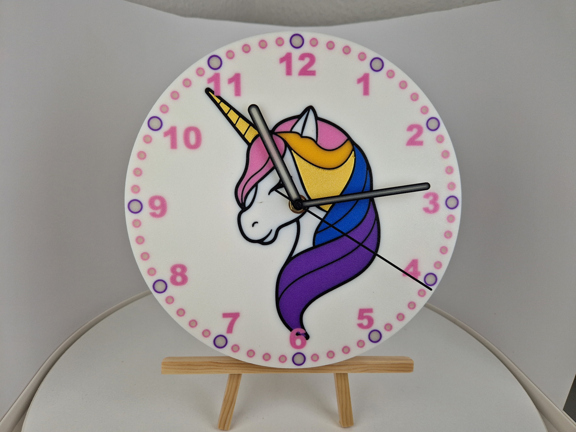 Unicorn clock