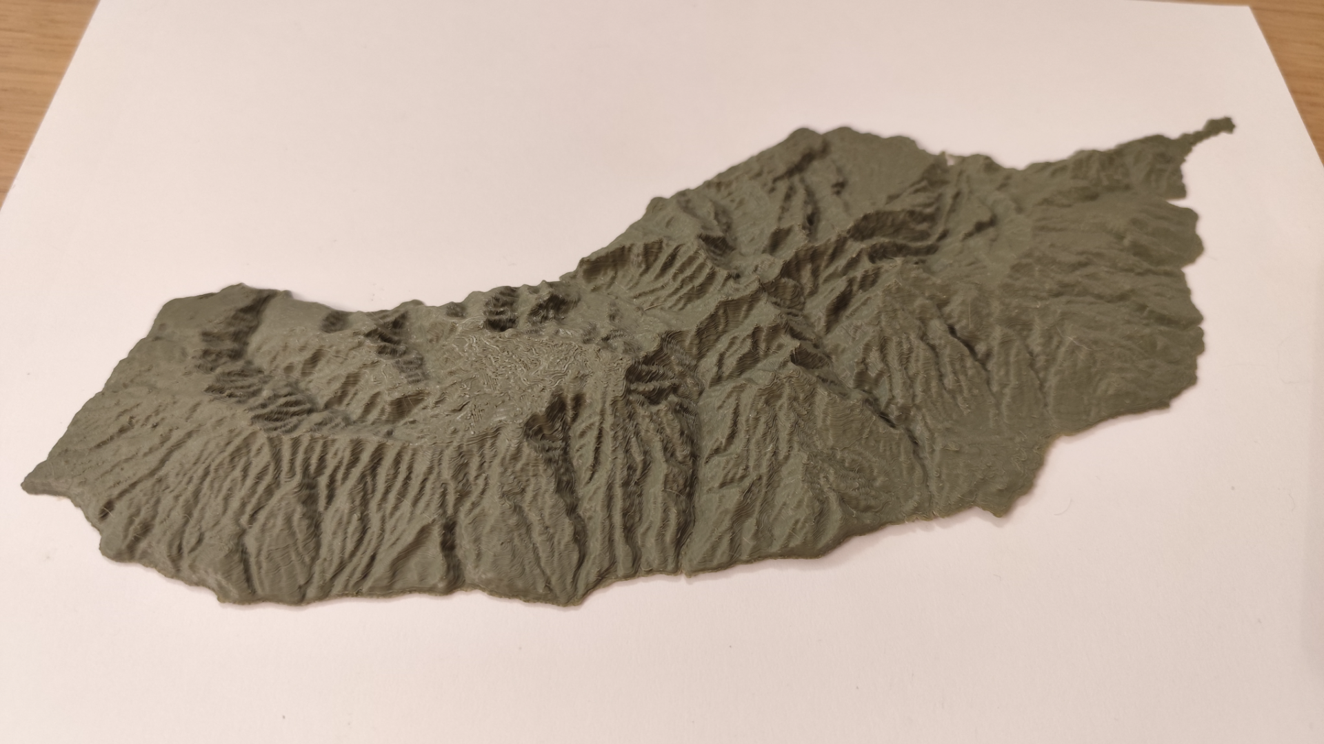 Madeira - 3D model (SRTM)