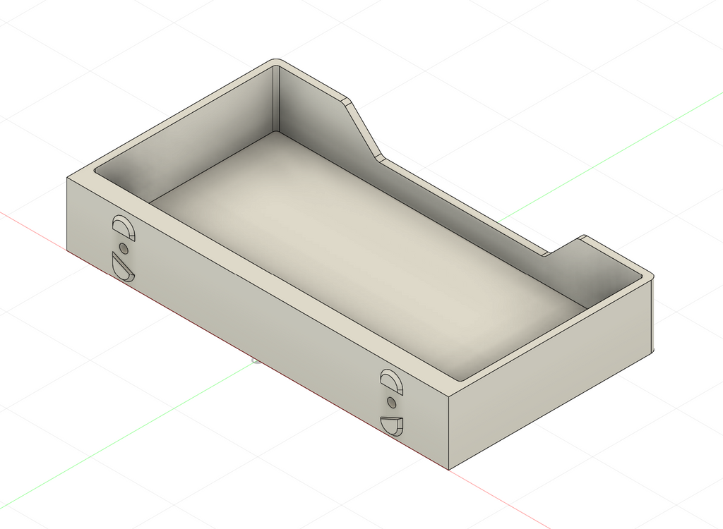 Parametric Skadis Tray - T-Nut Mounting System