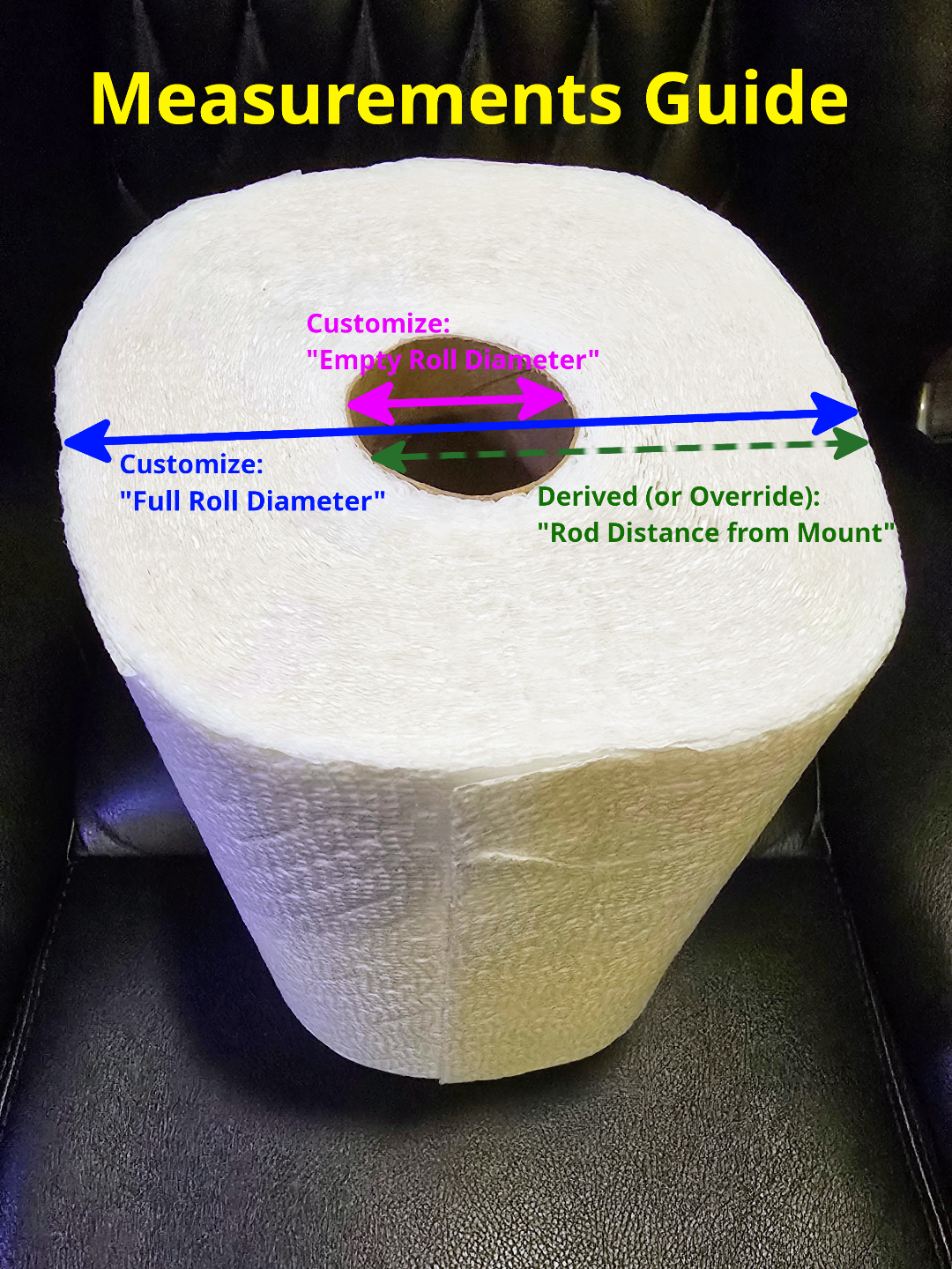 Parametric Paper Towel Holder for Skadis