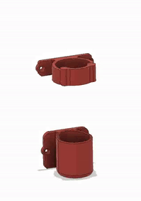 Shelf/Wall Fishing Rod Holder / Portacanne