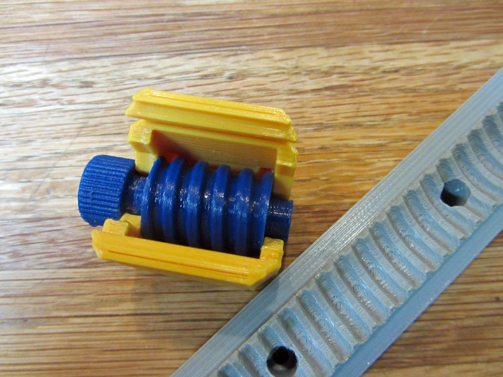 Rack & Worm Linear Slide