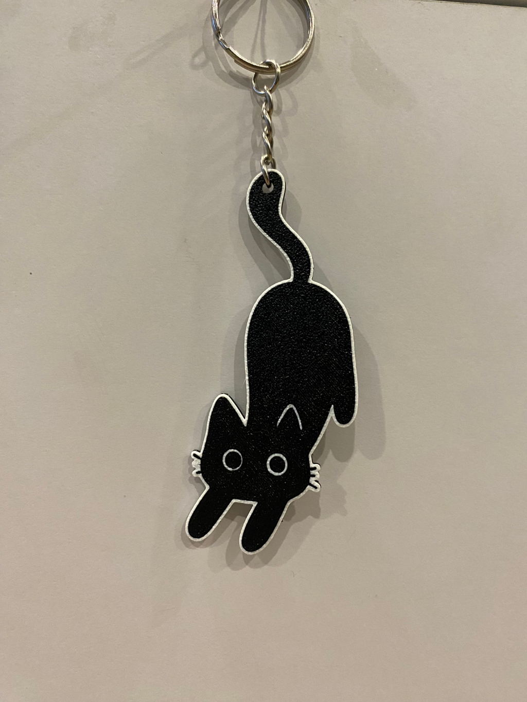 Black Cat Keychain