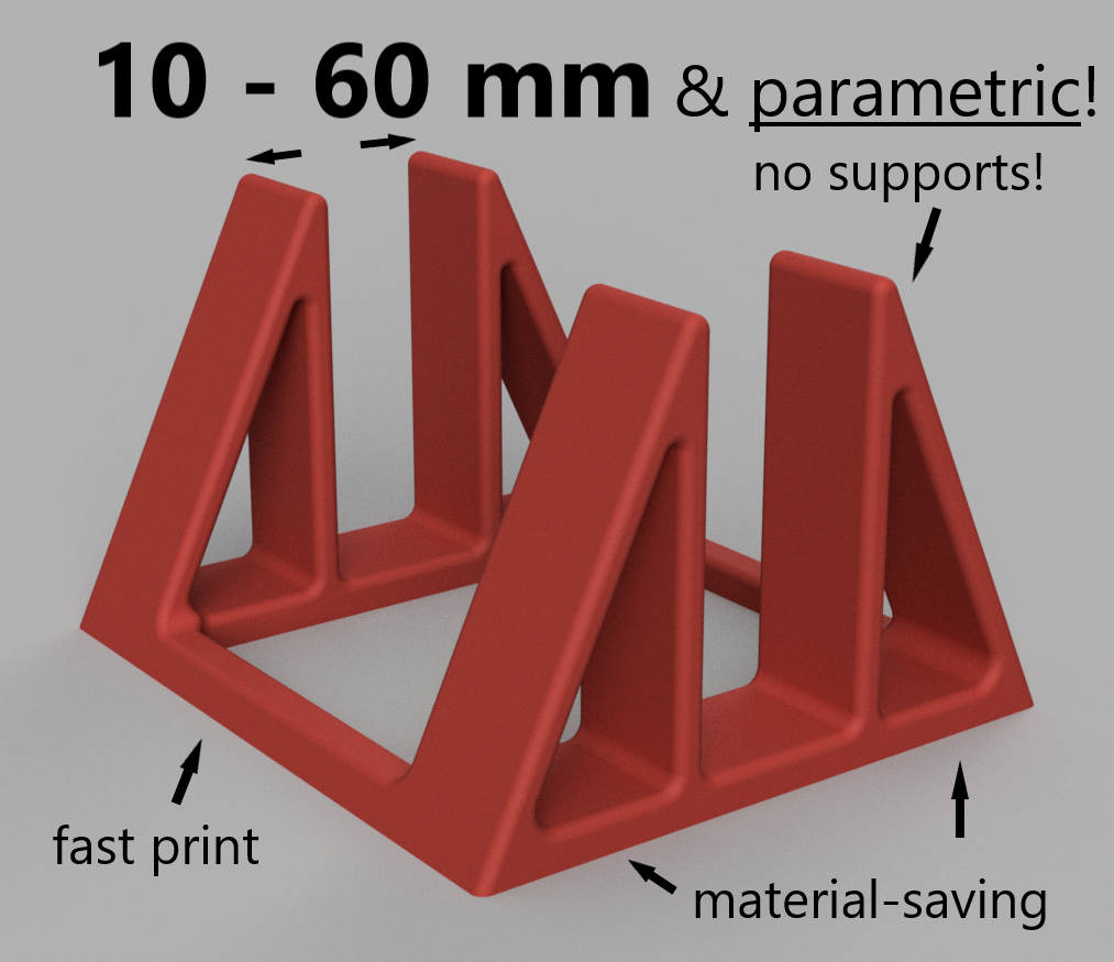 parametric vertical Laptop / Notebook Stand