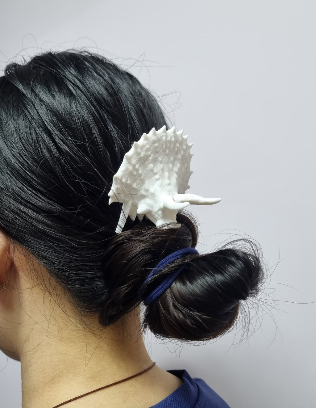 Jurassic Dinosaur Hair Comb – Triceratops Edition