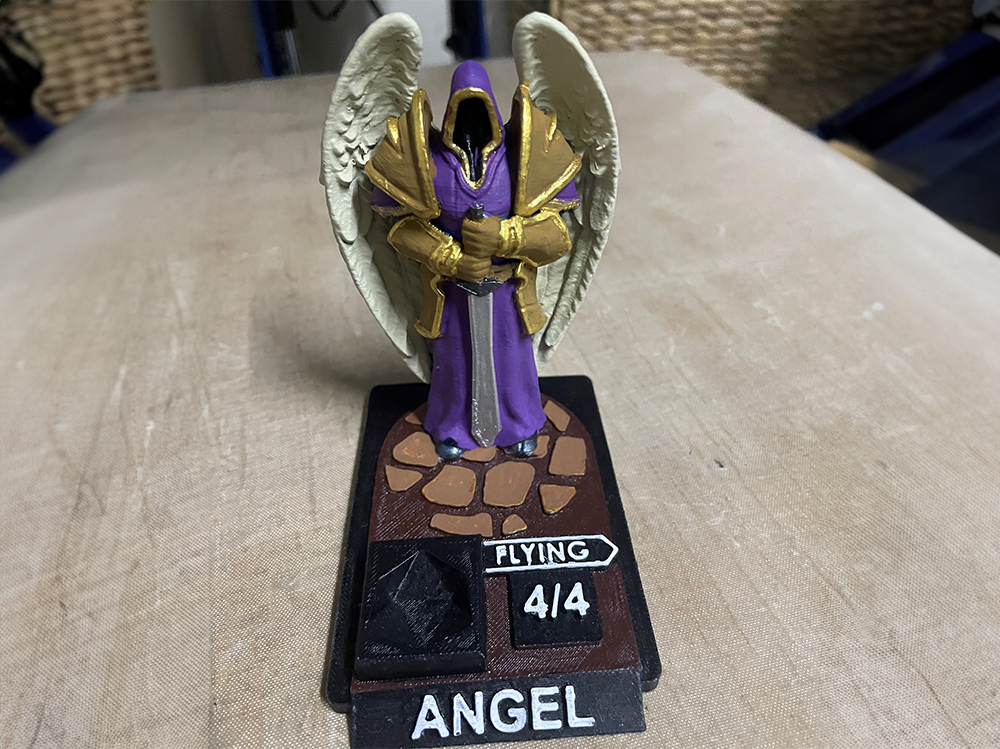 MTG 3D Angel Token