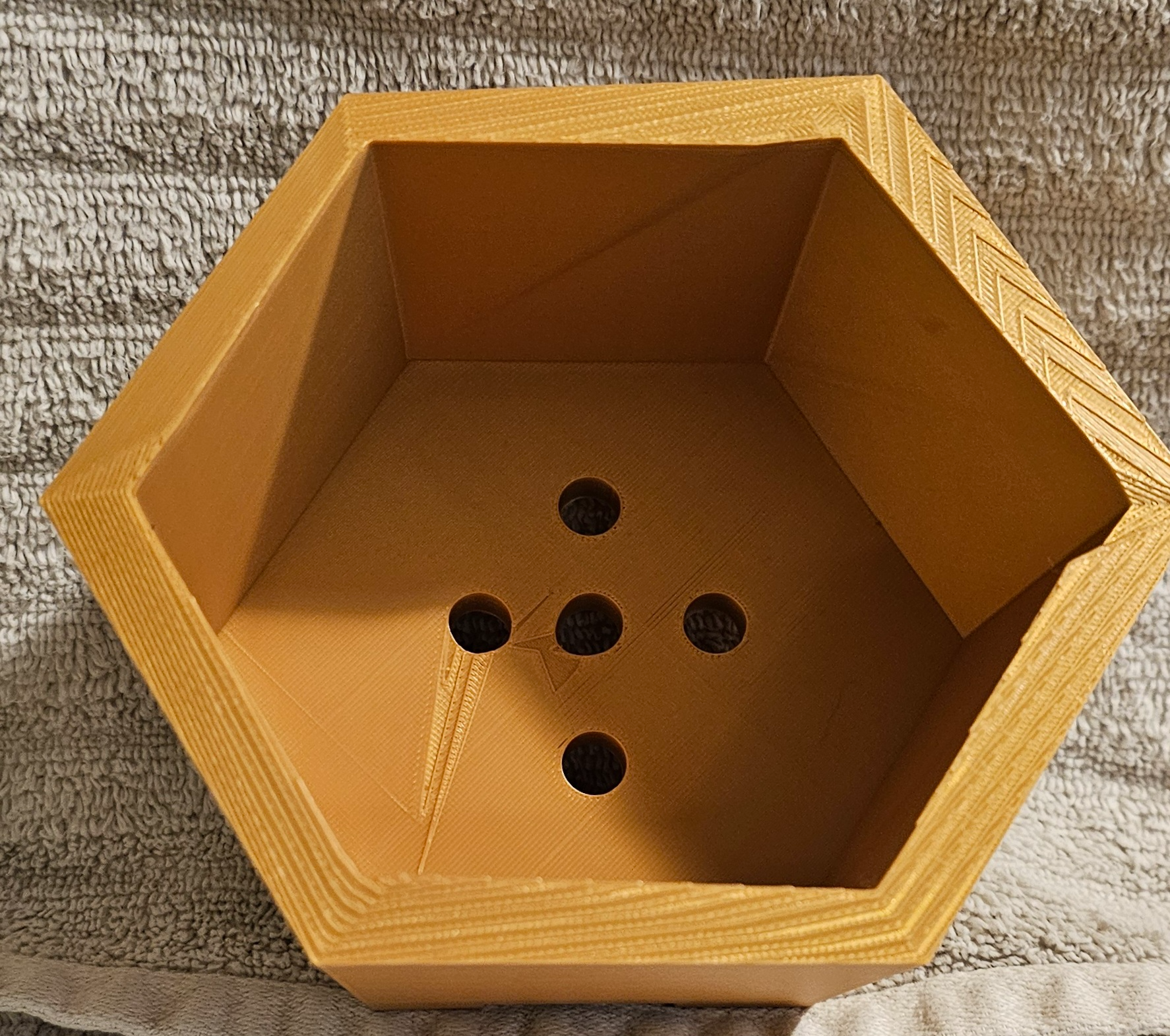 Hex Bonsai Pot
