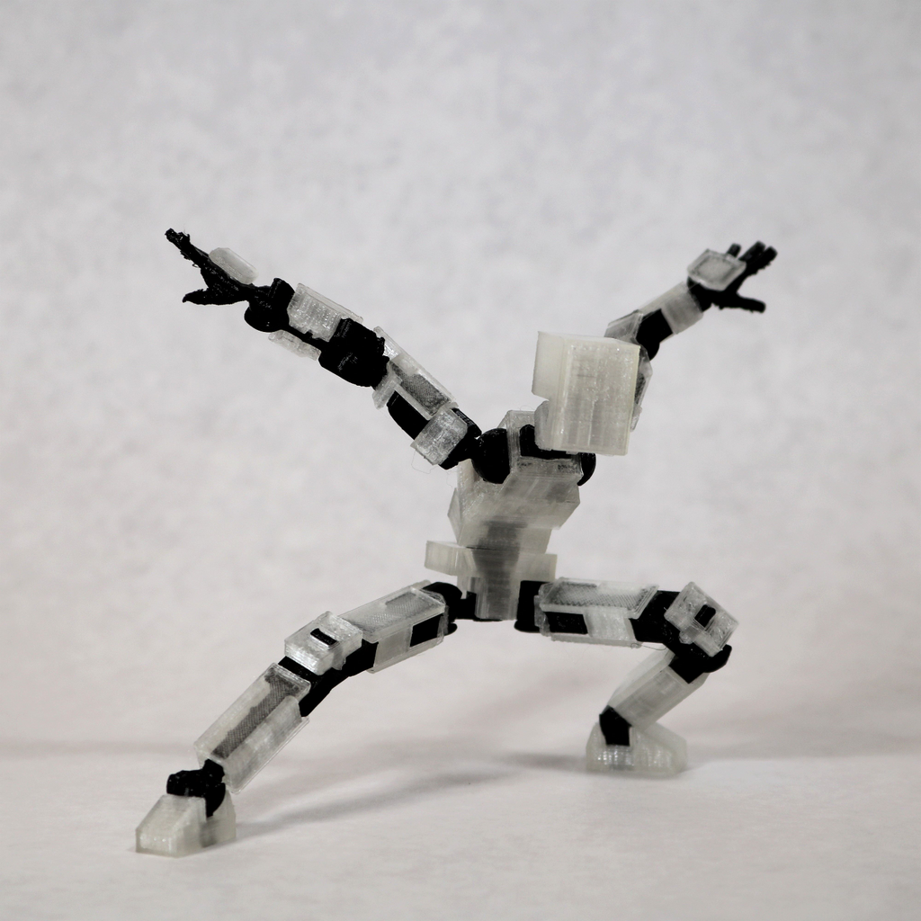 LUCKY 13 Printable Jointed Figure