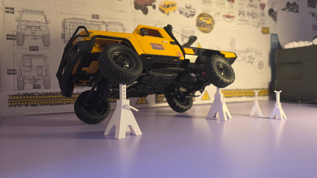Jack Stands for RC 1:10-1:24