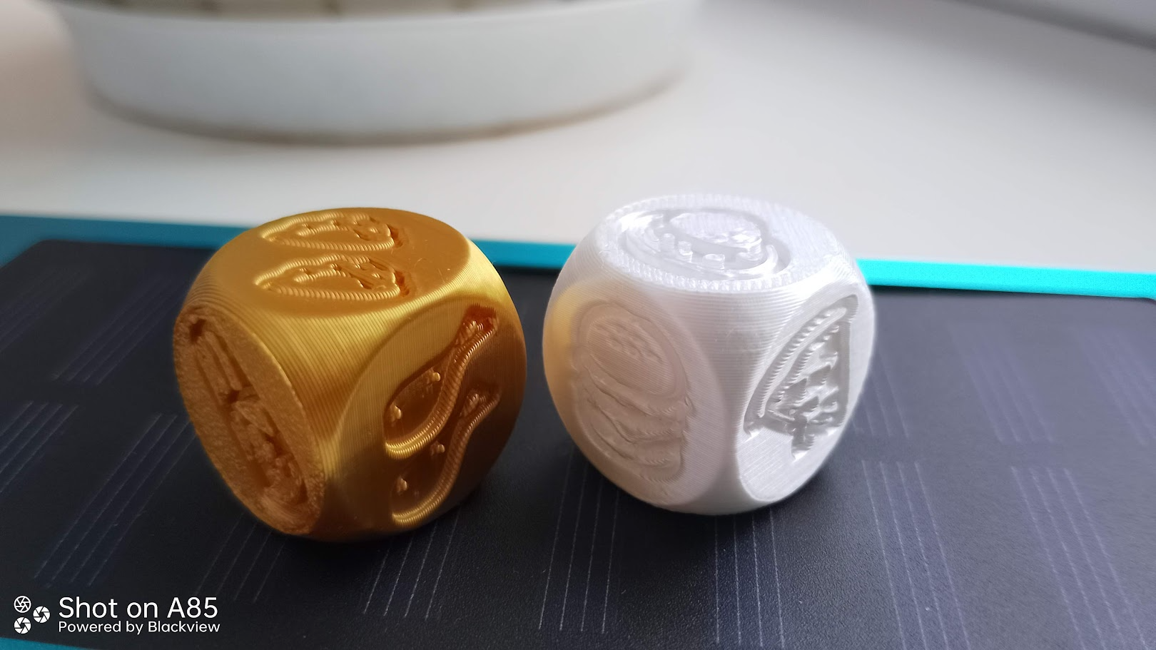Food dice by Drukarnia3D