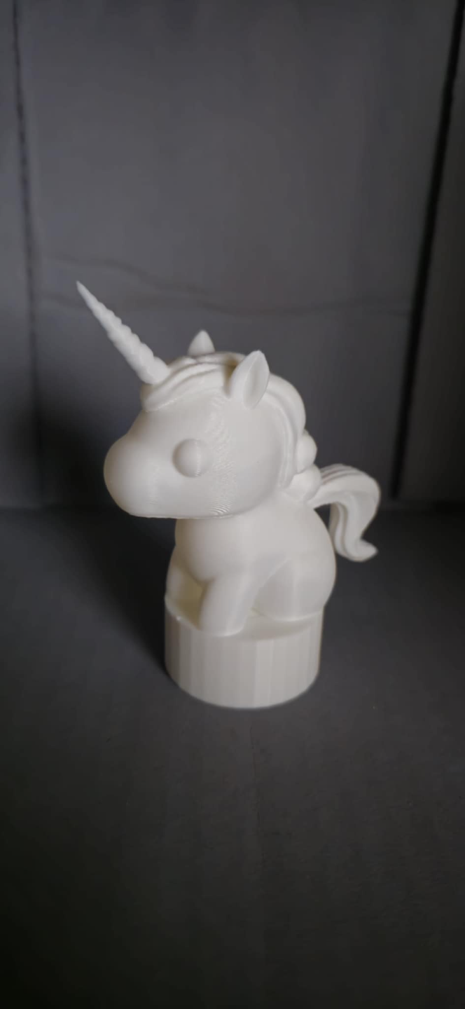 Unicorn Night Light (Single Color Print)
