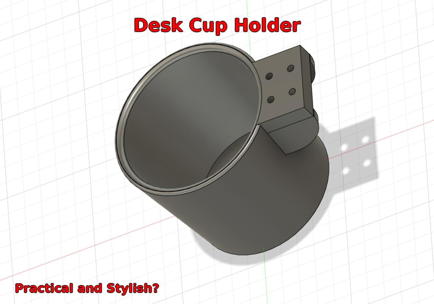 DESK CUP HOLDER - PORTA TAZZA DA SCRIVANIA