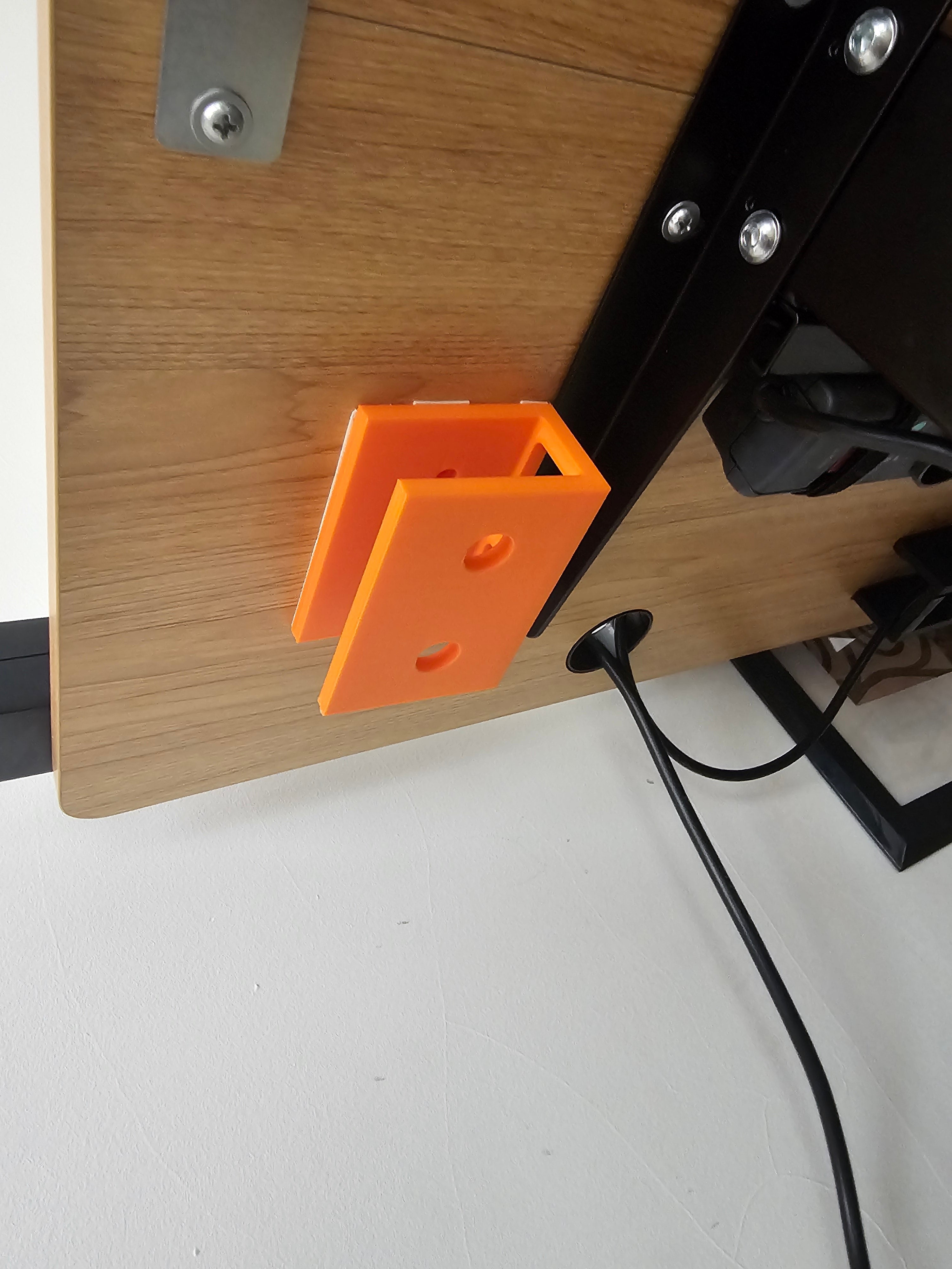 Under Desk Power Brick holder/mount legion 5 pro