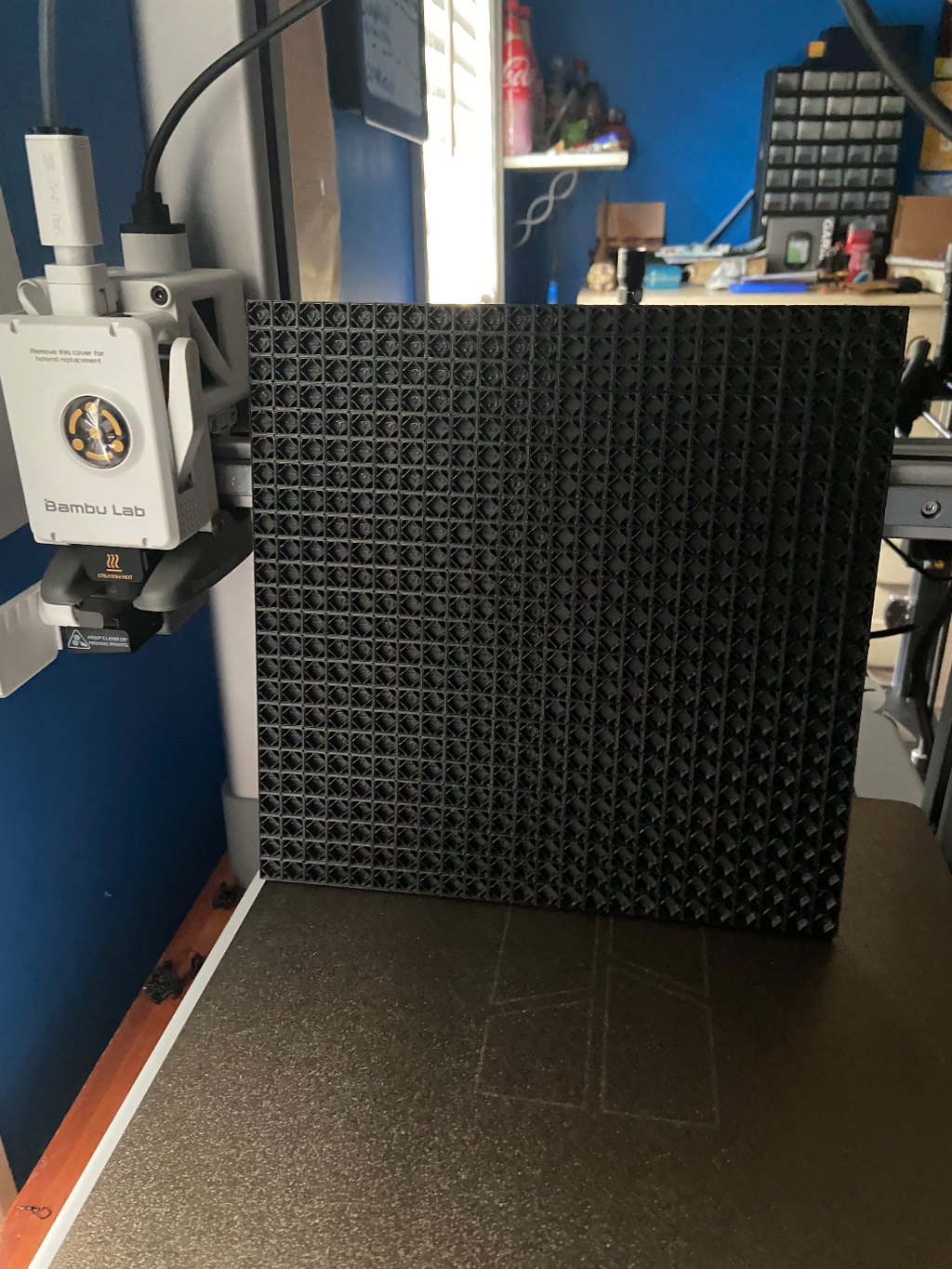 Pixel plate