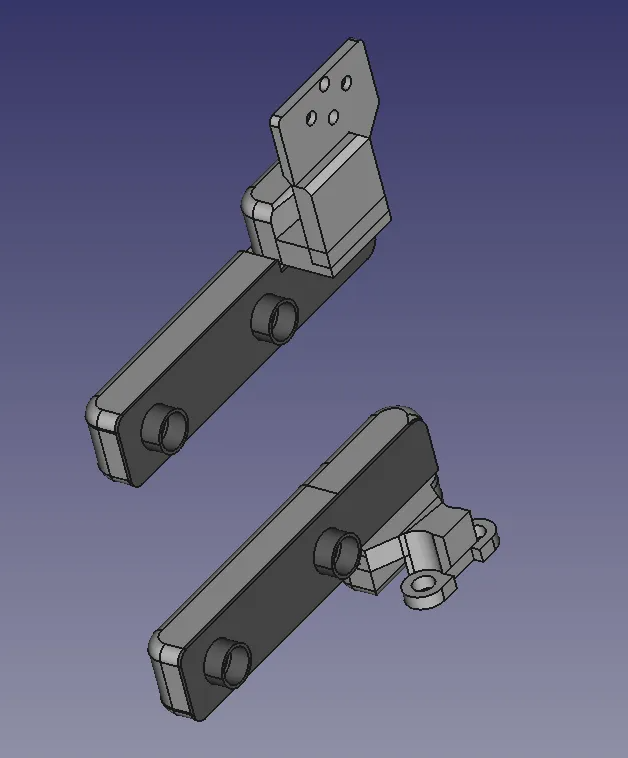 180° Bambulab X1C Door Hinge V2