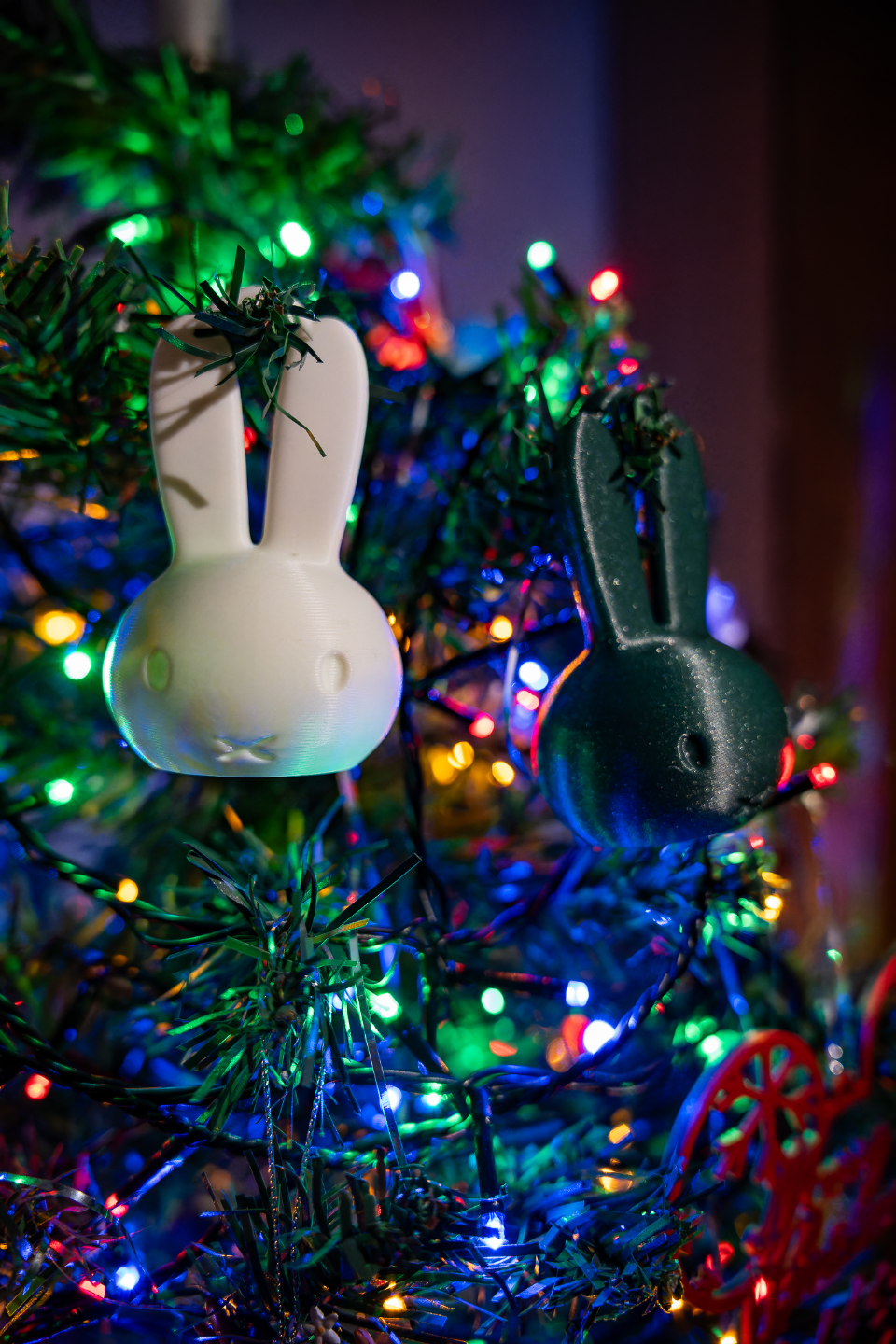 Miffy/Nijntje Tree Ornament (PRINT IN PLACE)