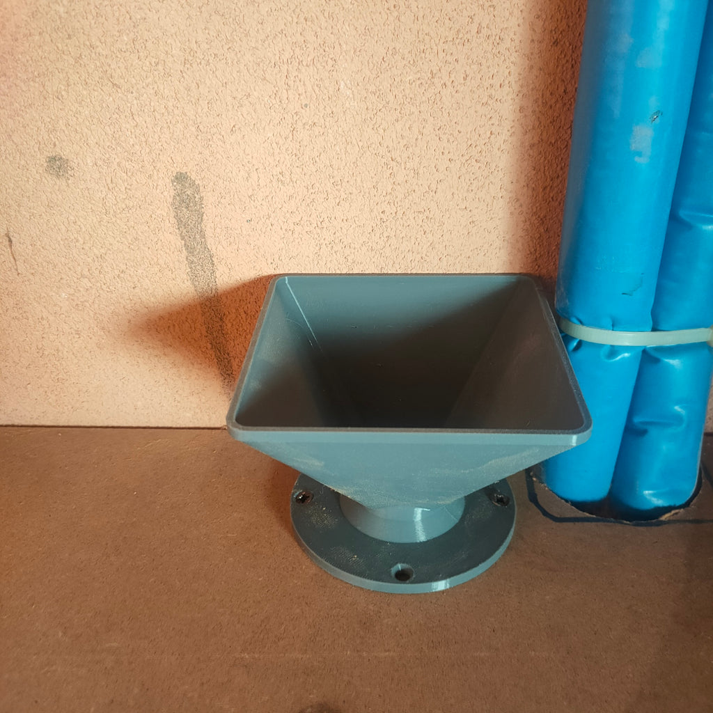 scarico cacche sotto piano