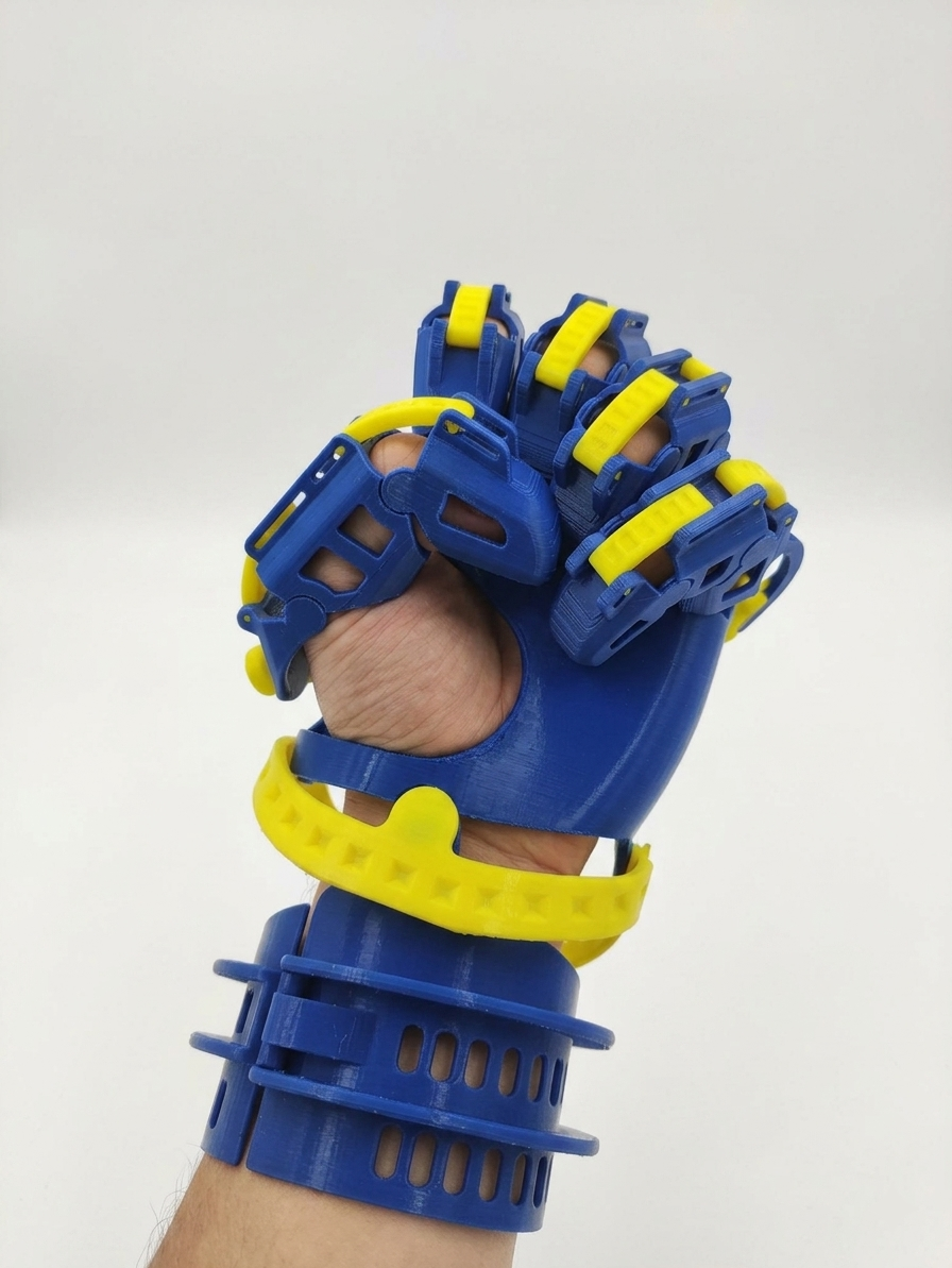 Cybernetic Exoskeleton Power Armor Glove