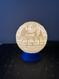 Sonic the Hedgehog Lithophane lamp