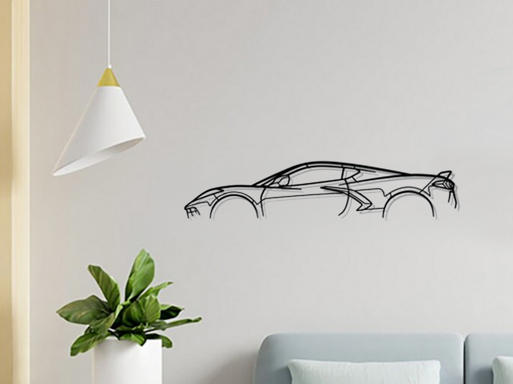 Corvette C8 Wall Decoration