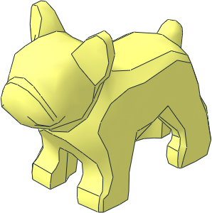 Brick Part 29602 French Bulldog